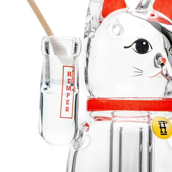 Hemper Lucky Money Cat Puffco Peak Top