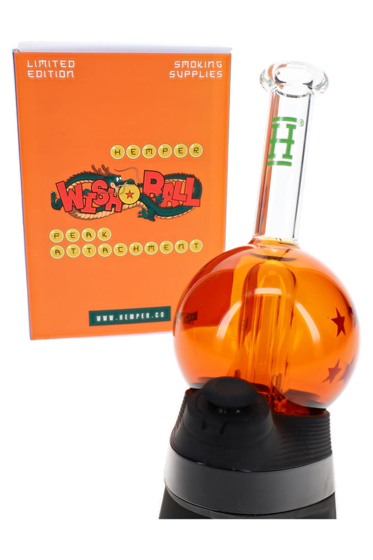Dragon Inspired Wish Ball Glass Attachment for Puffco Peak