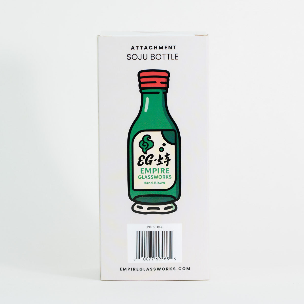 (US Made) Empire Glassworks Soju Bottle Puffco Peak Attachment