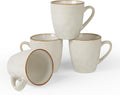 ONE of ONE Ocean Coffee Mug Set of 4 - Cappuccino White
