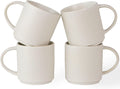 ONE of ONE Star Coffee Mug Cup Set of 4 - Matte White