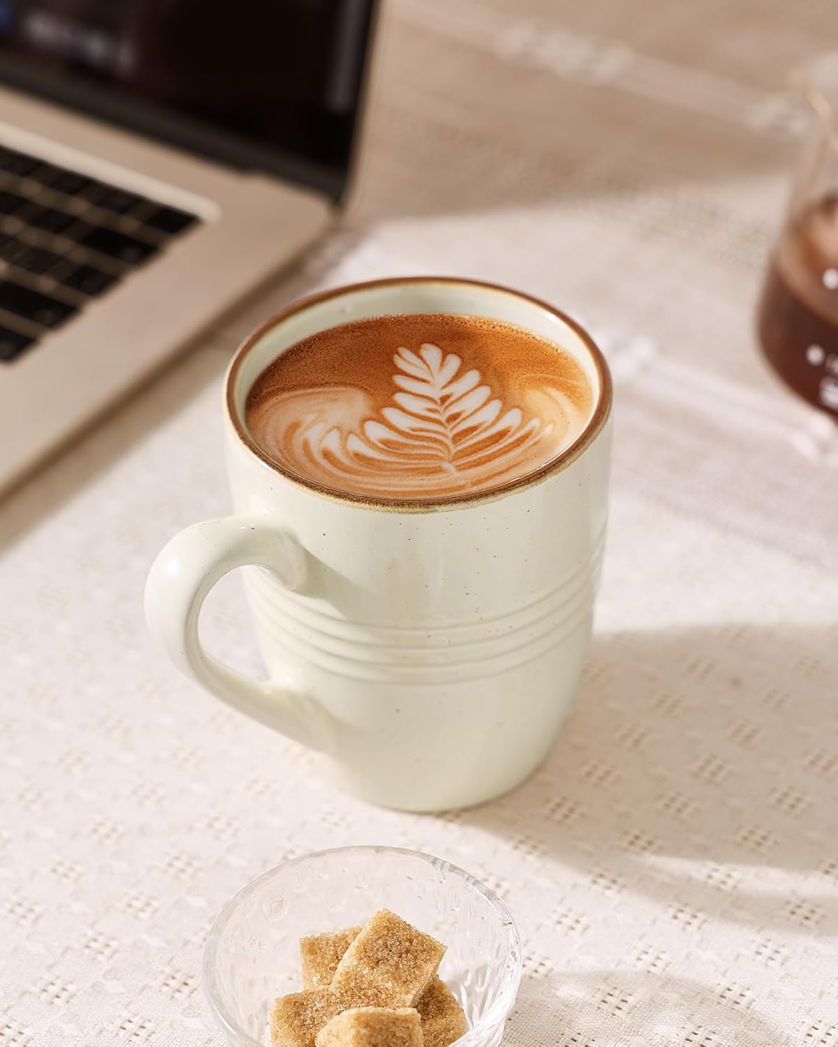 ONE of ONE Jupiter Coffee Mug Set of 4 - Vanilla White