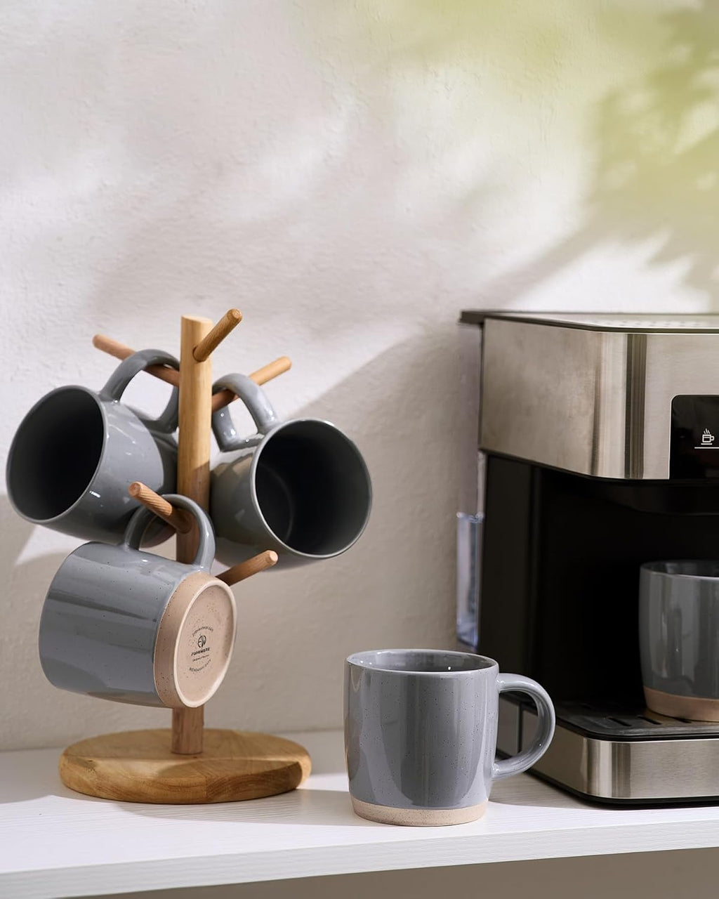 ONE of ONE Milkyway Coffee Mug Set of 4 - Dark Grey