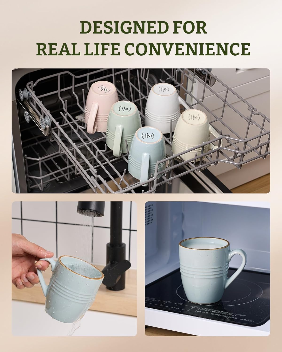 ONE of ONE Jupiter Coffee Mug Set of 4 - Multi Color