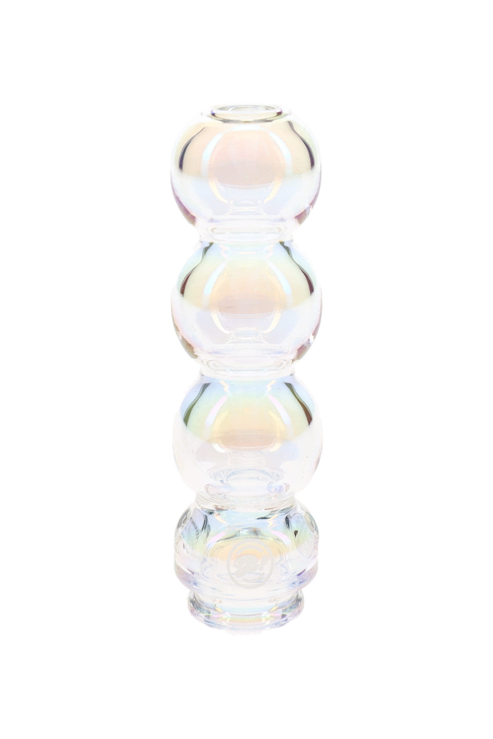 Bubble Glass Attachment Installed on Puffco Pivot