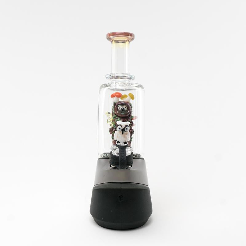 (US Made) Renew the Redwood UV Reactive Puffco Peak Attachment