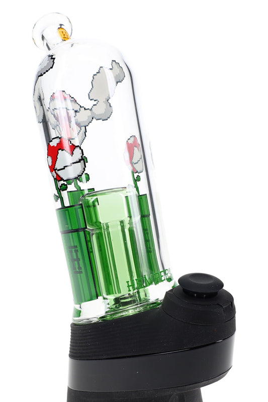 Retro Gaming Glass Attachment for Puffco Peak by HEMPER