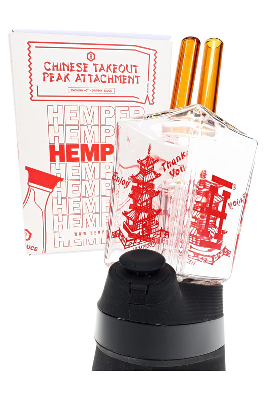 HEMPER Chinese Takeout Puffco Peak Glass Attachment