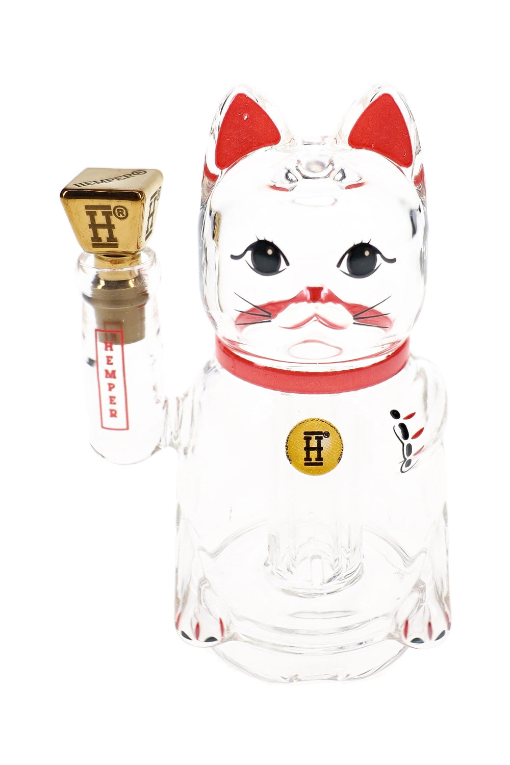 Hemper Lucky Money Cat Puffco Peak Top