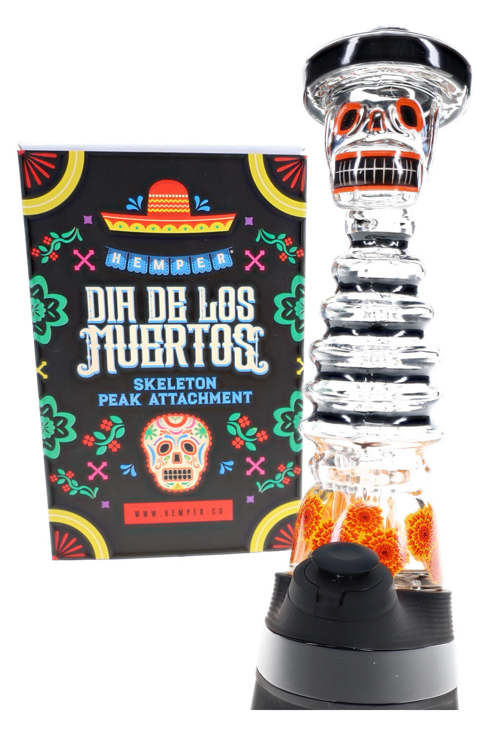 Hemper Dia de los Muertos Puffco Peak Top
