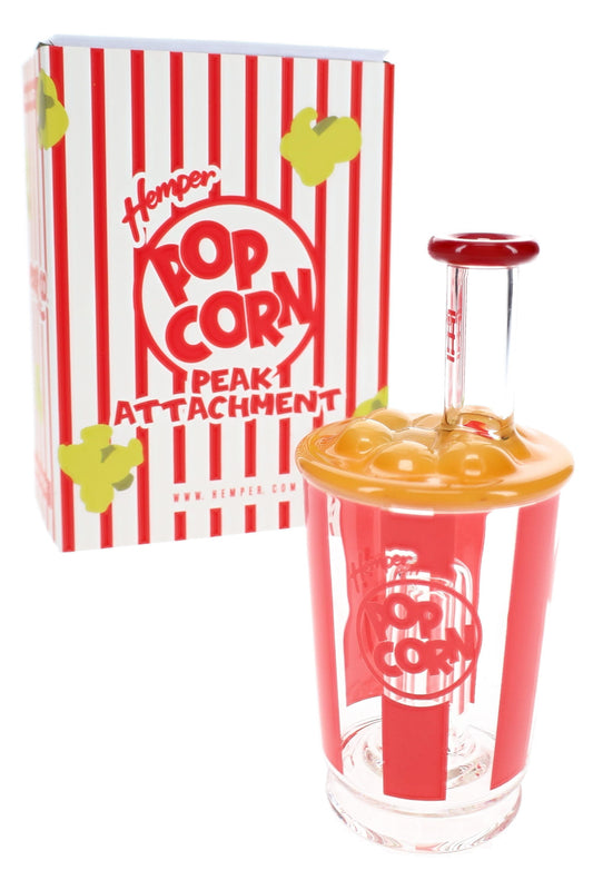 Movie Popcorn Bucket Glass Attachment for Puffco Peak