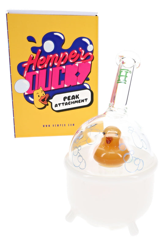 Floating Rubber Ducky Glass Attachment for Puffco Peak