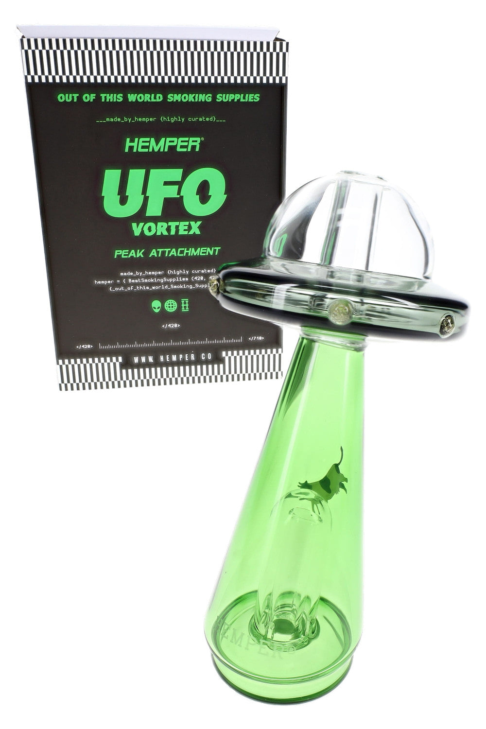 Hemper UFO Vortex Puffco Peak Top
