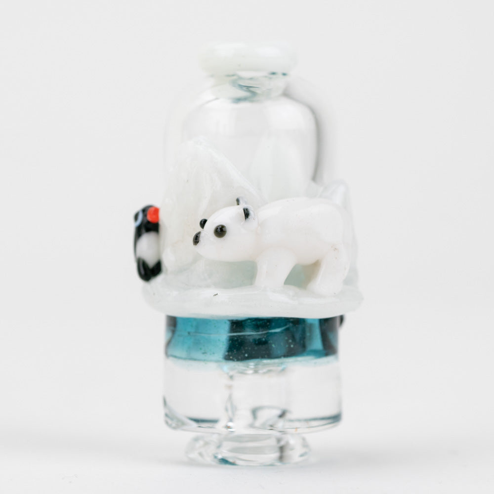 (US Made) Empire Glassworks Puffco Pivot Figurine Mouthpiece