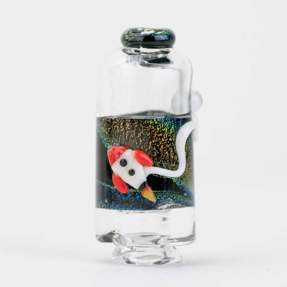 (US Made) Empire Glassworks Puffco Pivot Figurine Mouthpiece
