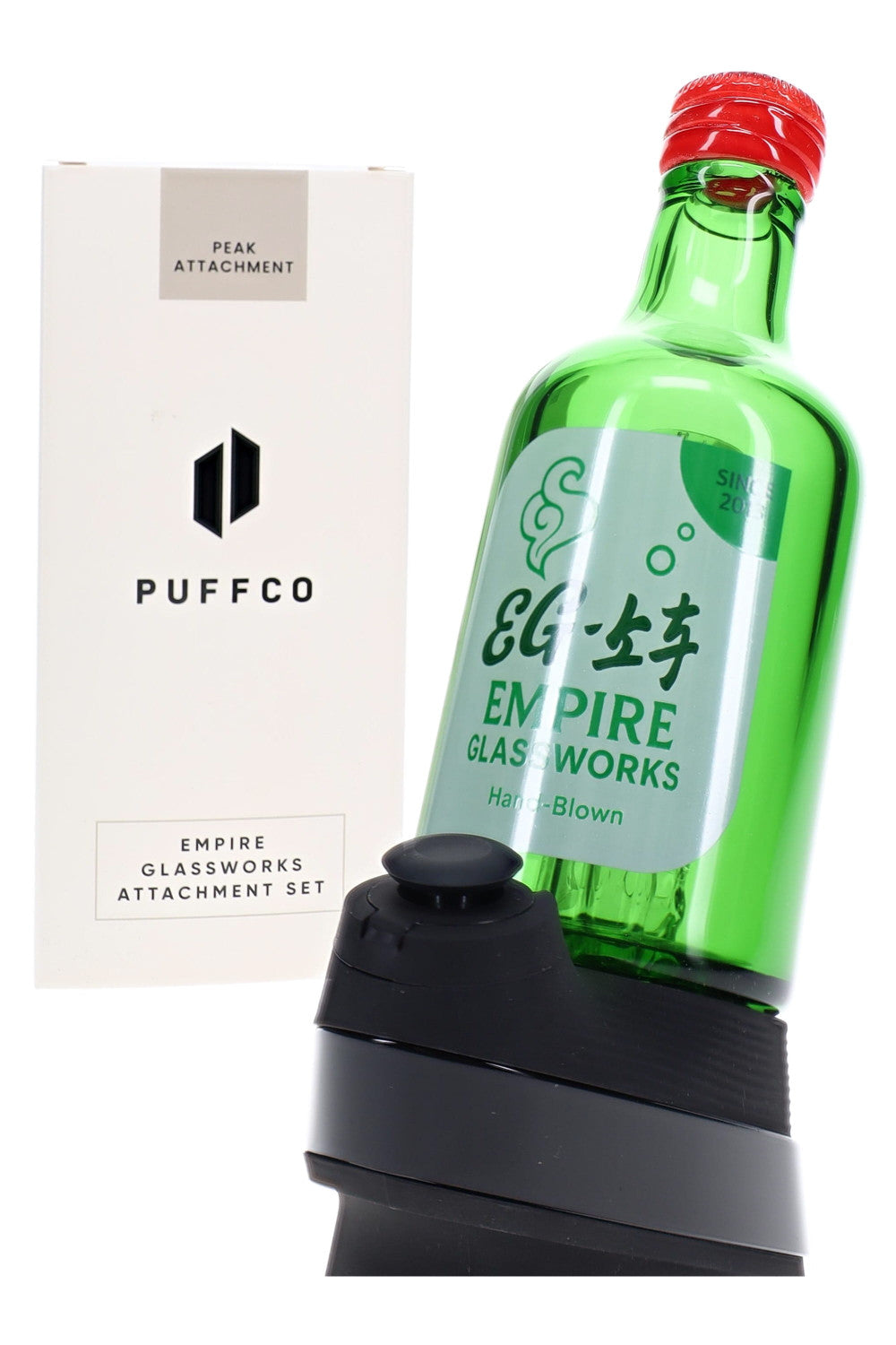 (US Made) Empire Glassworks Soju Bottle Puffco Peak Attachment